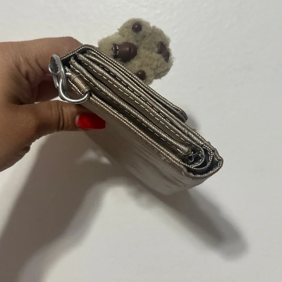 Pixi Kipling Metallic Wallet with Keychain - Picture 12 of 15
